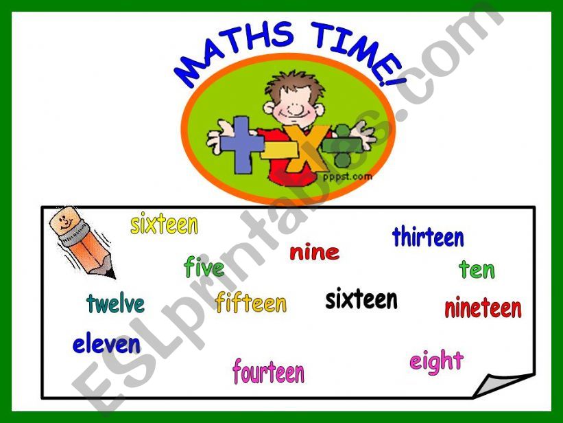 a useful presentation to teach numbers and solving problems and if clauses