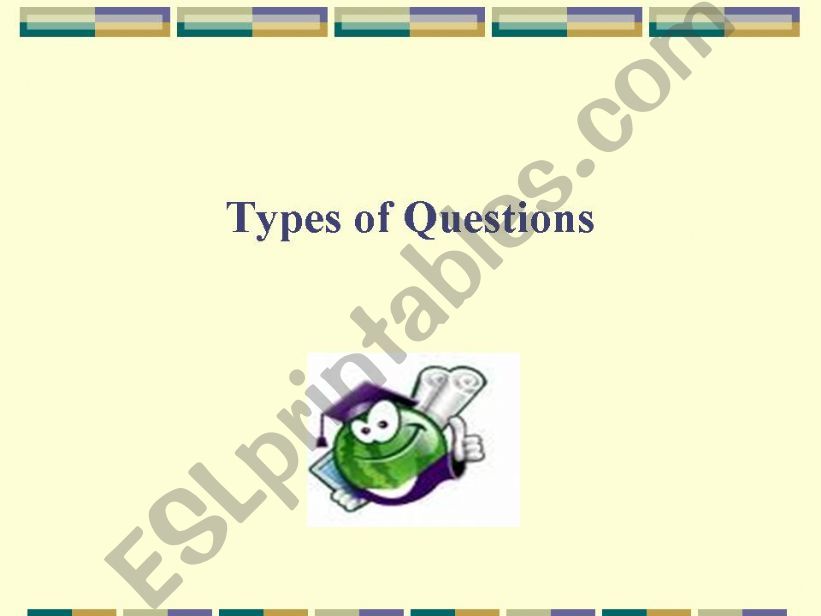 Types of Questions powerpoint