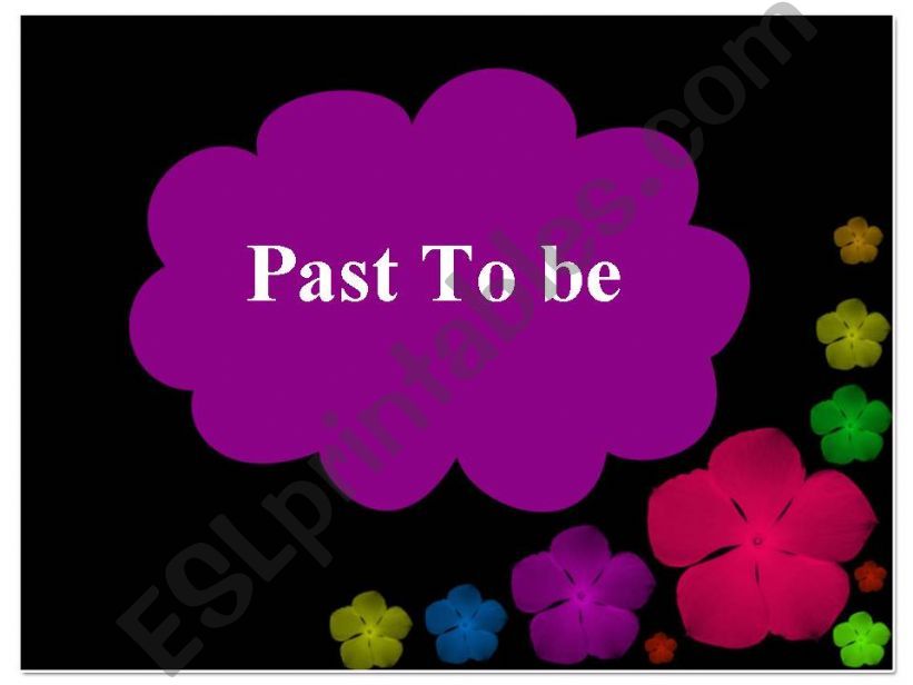 Simple Past Part I powerpoint