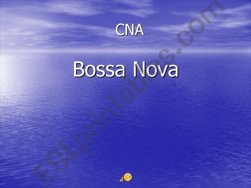 Bossa Nova - a Brazilian kind of music