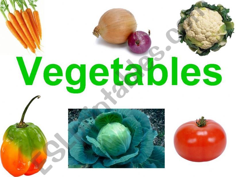 Vegetables powerpoint