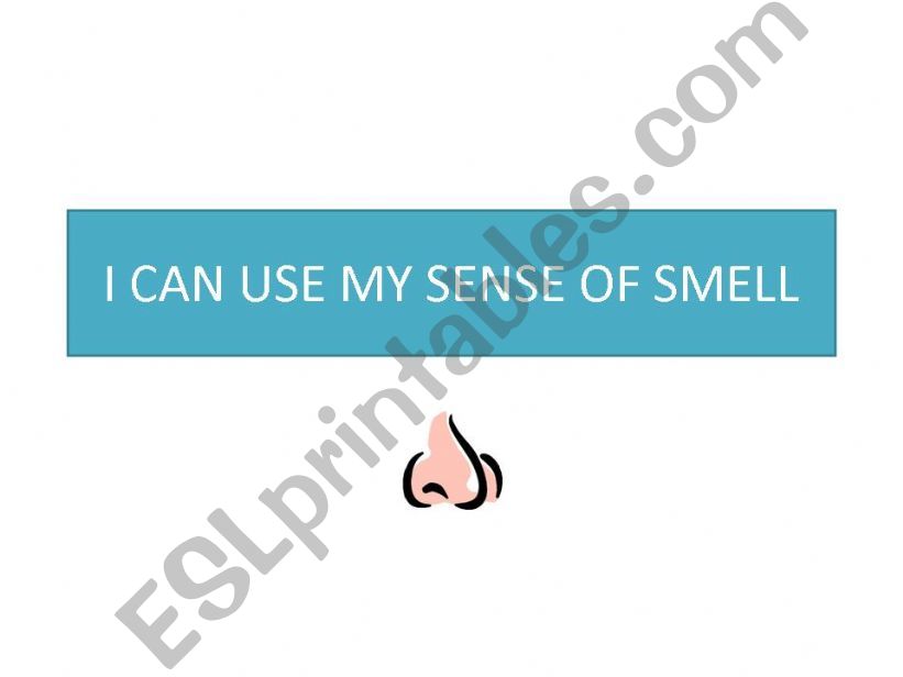 the sense of smell powerpoint