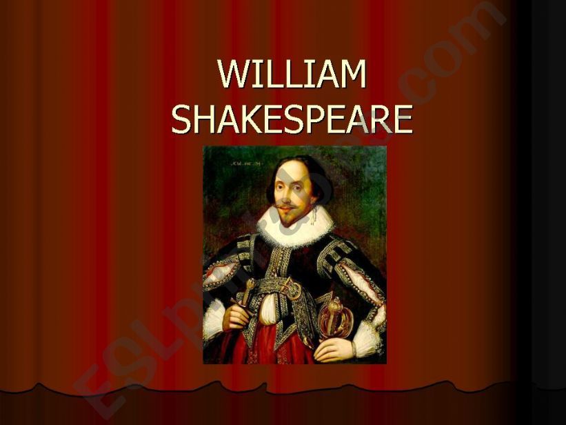 William Shakespeare powerpoint