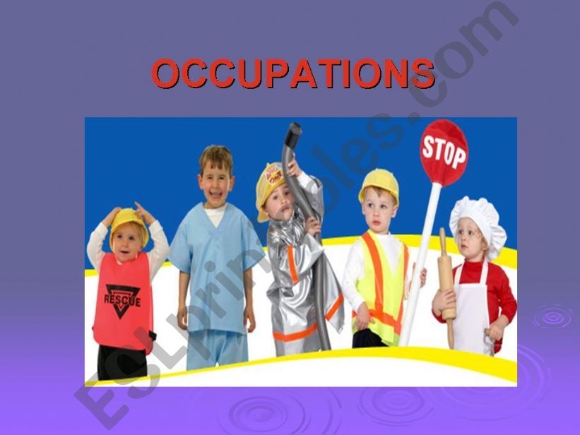 Occupations powerpoint