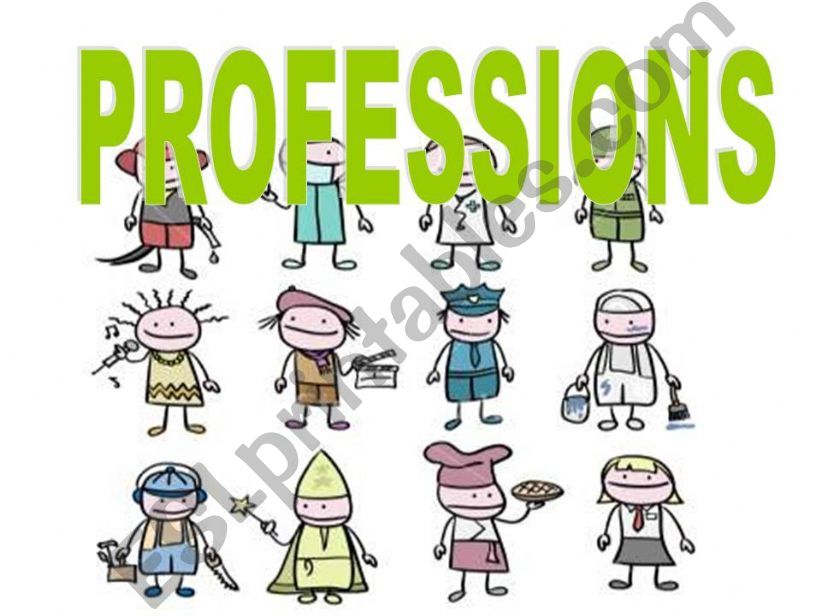 Professions powerpoint