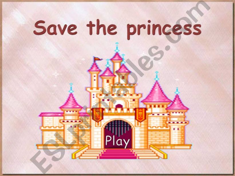 Save the princess (past simple) - part 1