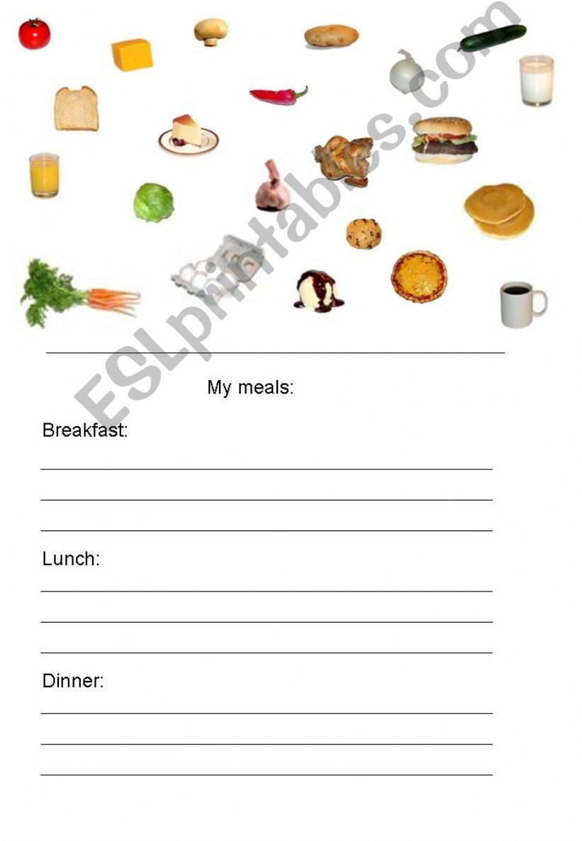 My meals powerpoint