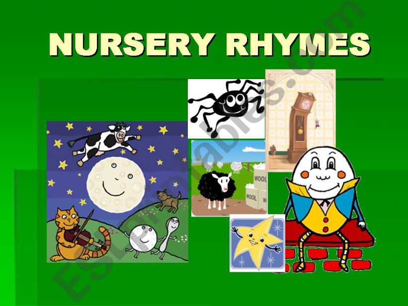 Nursery Rhymes powerpoint