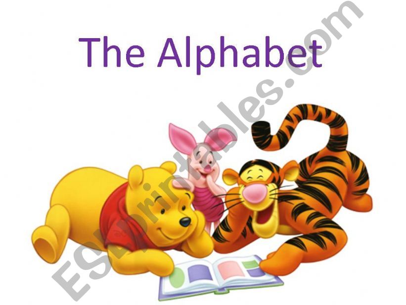 The Alphabet powerpoint