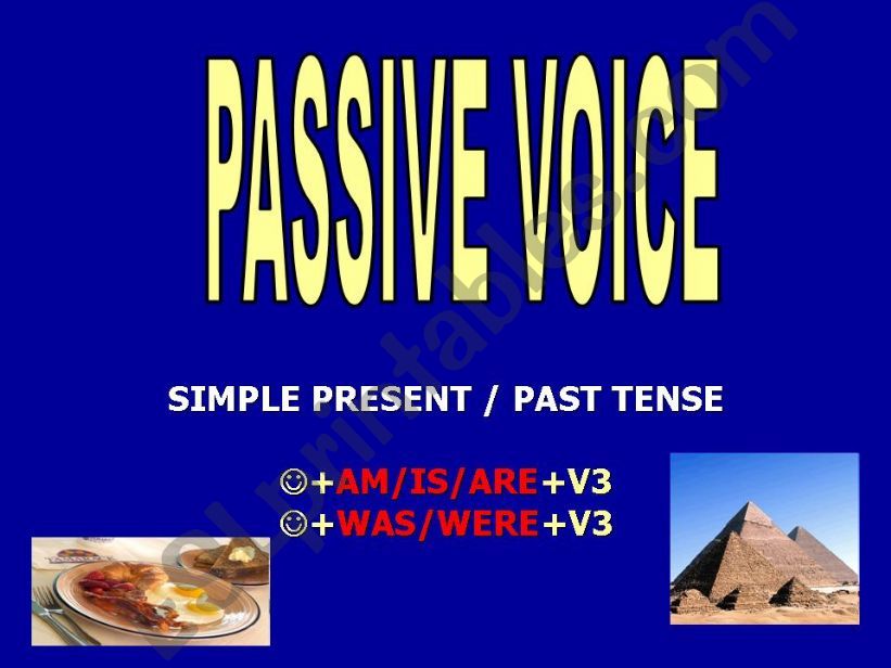 Passive voice powerpoint