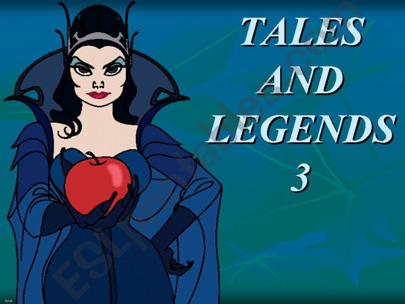 TALES AND LEGENDS VOCABULARY 3