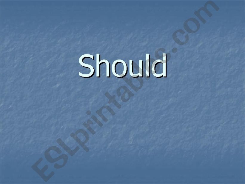 Should powerpoint