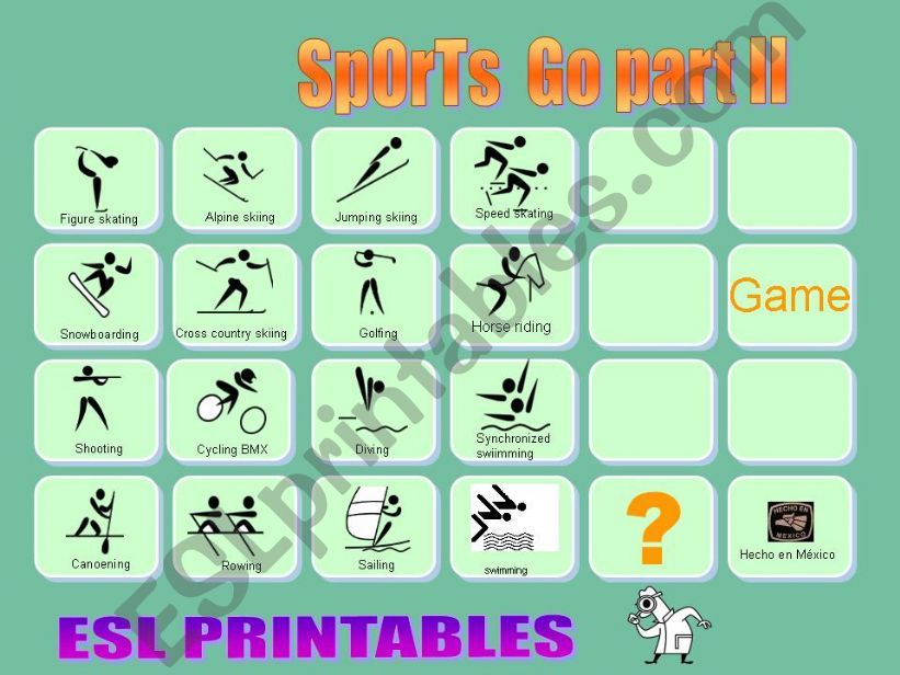 Series SPORTS II powerpoint