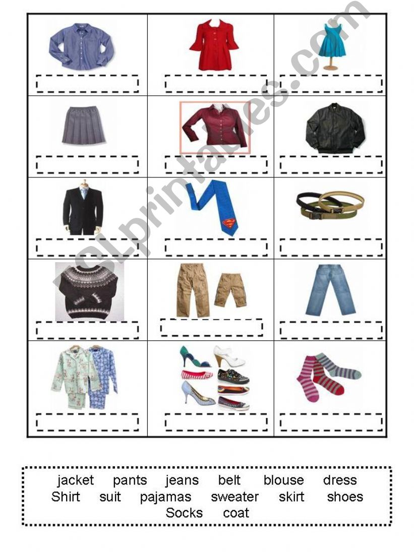 clothes powerpoint