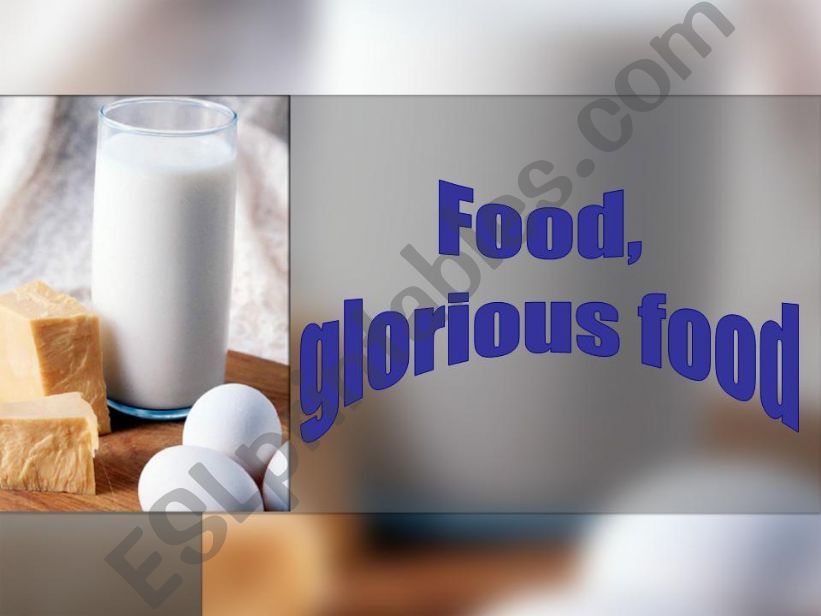 food powerpoint