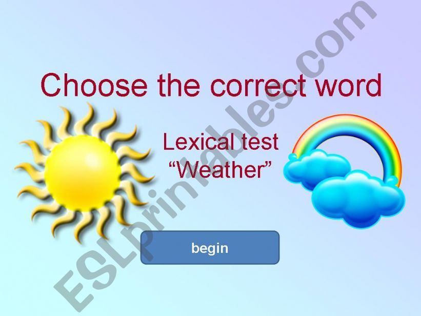 lexical test powerpoint