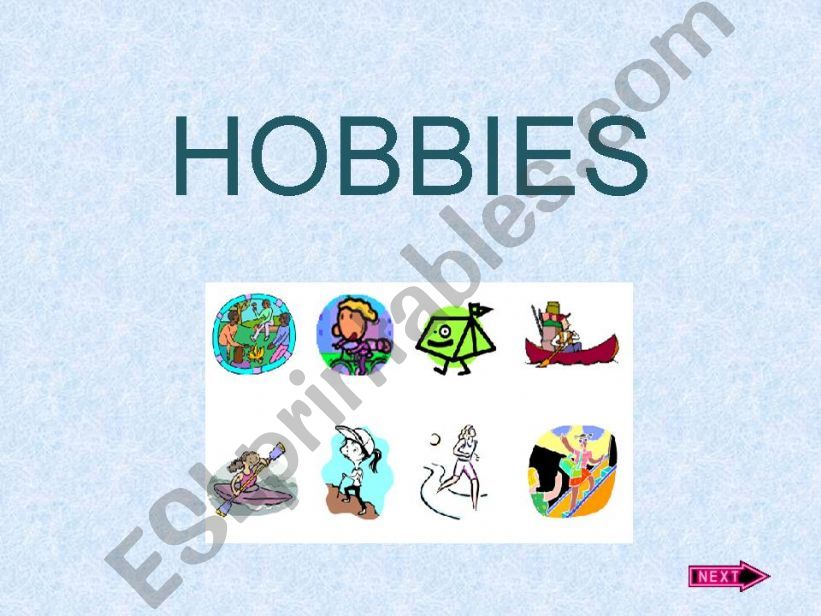 Hobbies powerpoint