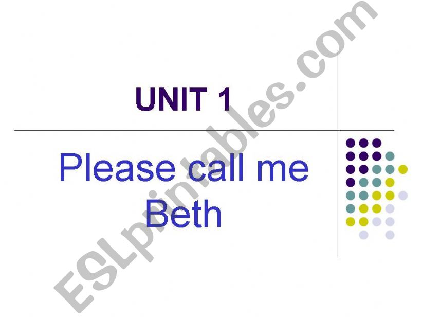 Verb to be and Possessive adjectives