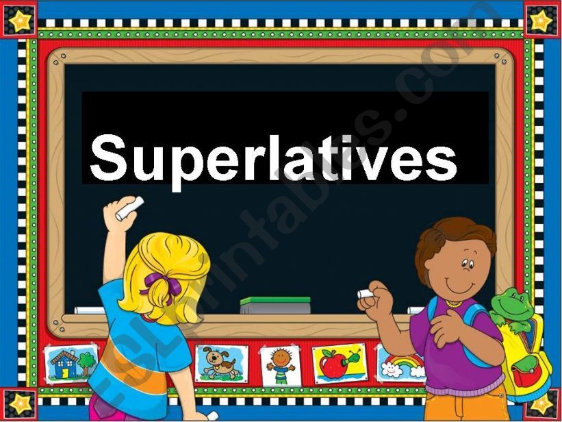 Superlatives powerpoint