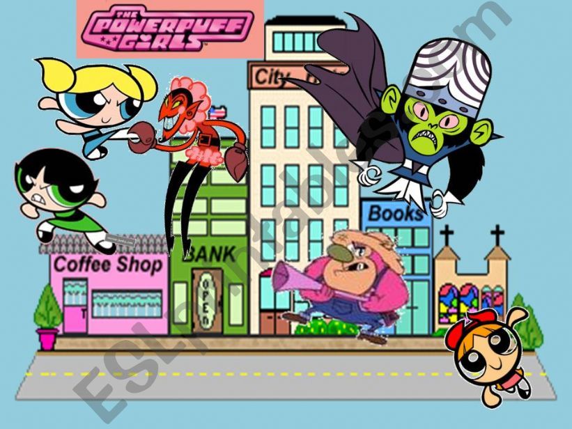 Powerpuff Girls and the passive voice