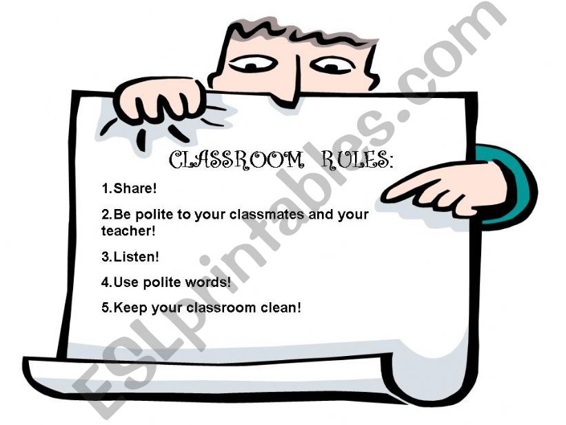 Classroom rules powerpoint