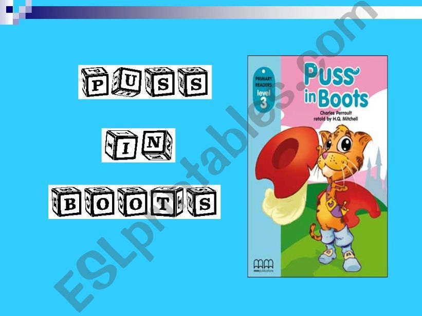 PUSS IN BOOTS powerpoint
