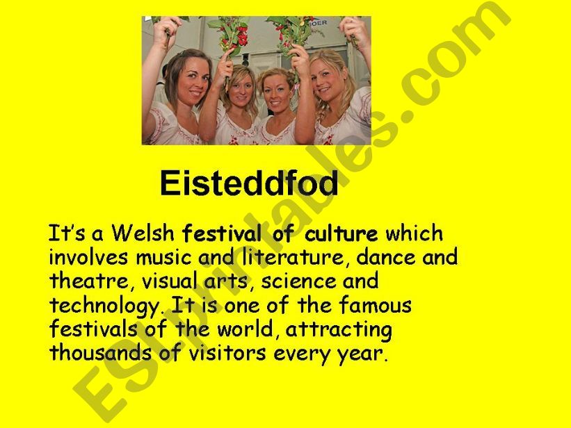 Eisteddfod festival powerpoint