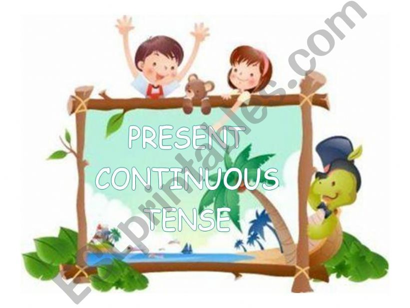 Present Continuous Tense - Game