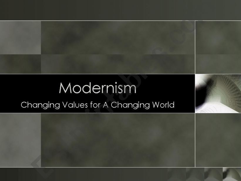 American Modernism powerpoint