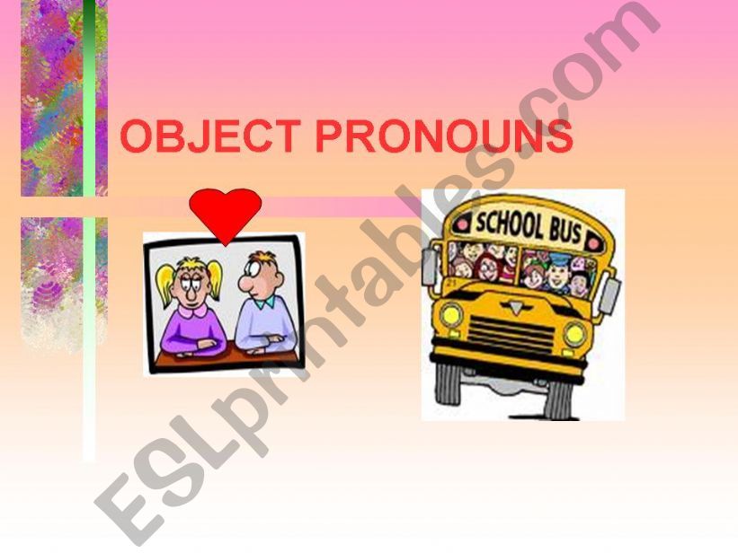 Object Pronouns powerpoint