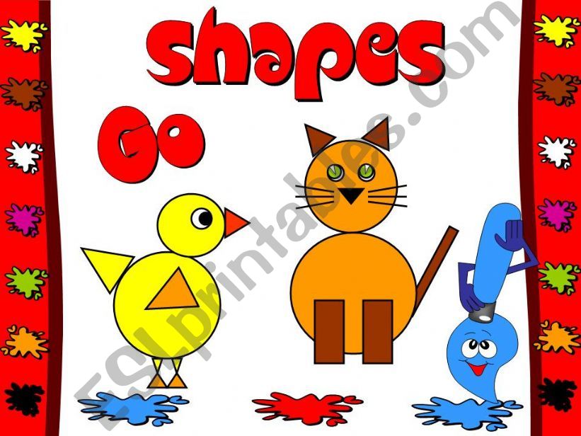 Shapes & Colours (1) - Game powerpoint