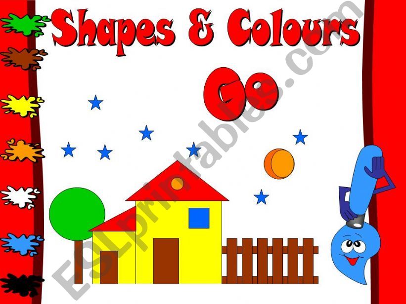 Shapes & Colours (2) - Game powerpoint