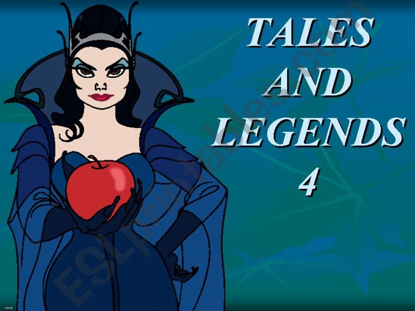 TALES AND LEGENDS 4 powerpoint