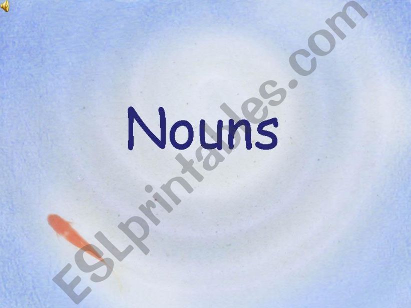 Nouns powerpoint