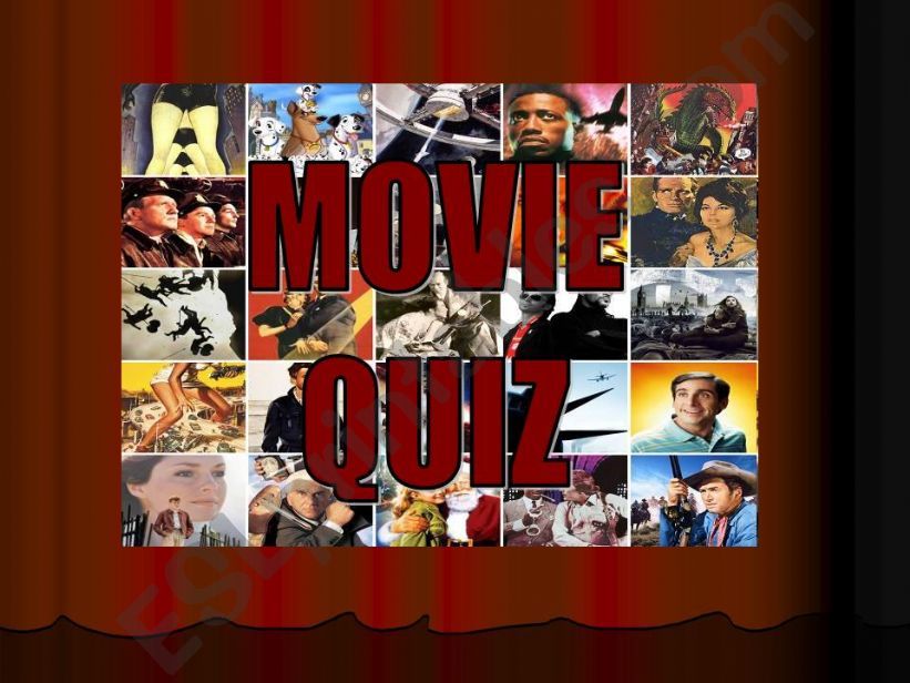 MOVIE QUIZ  PART 1 powerpoint