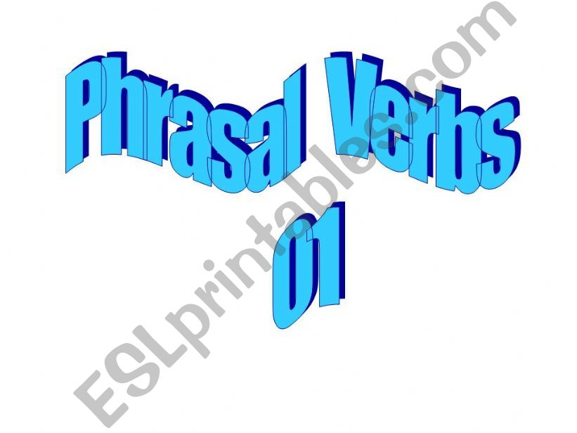 phrasal verbs powerpoint