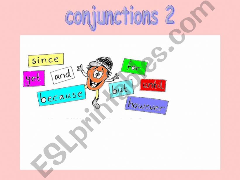 conjunctions 2 powerpoint