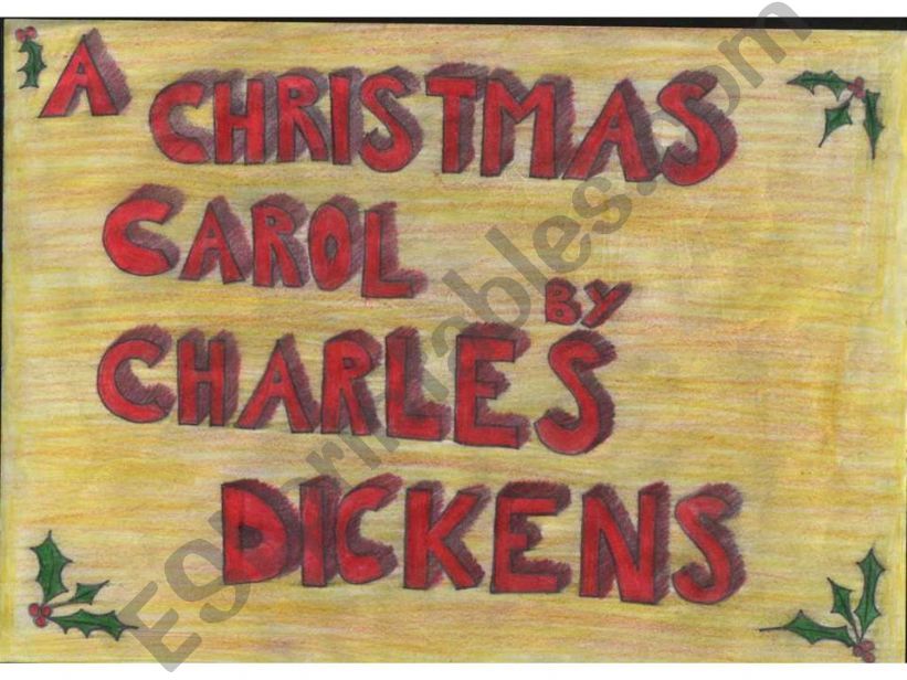 a Christmas Carol (comics) powerpoint