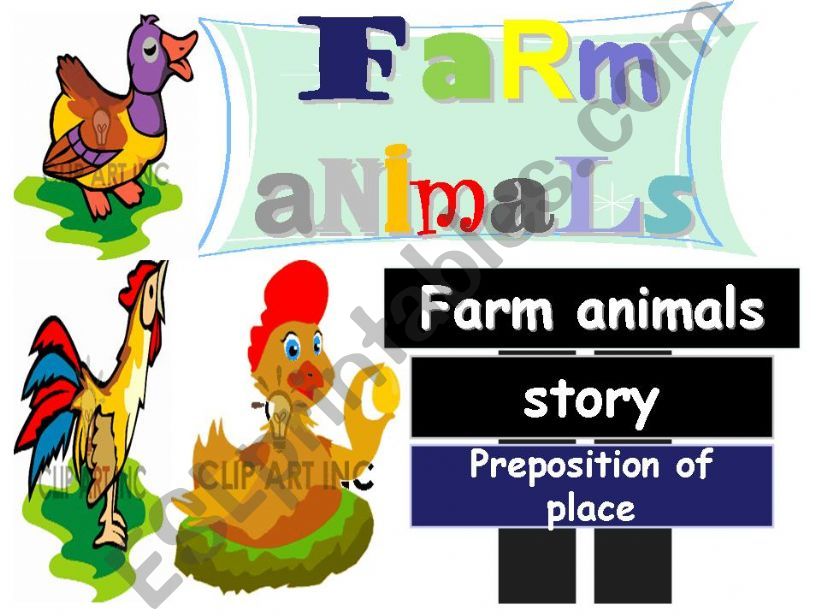 Farm Animals powerpoint