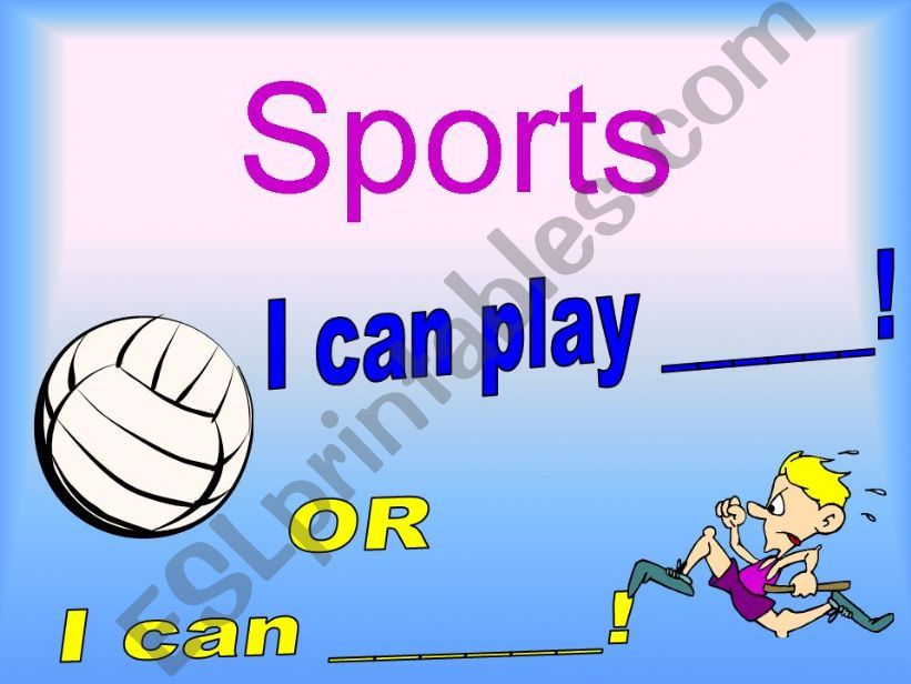 CAN - Sports, part 1 - Tutorial