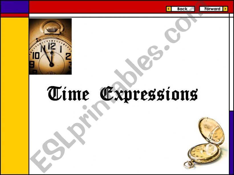 Time  Expressions  powerpoint