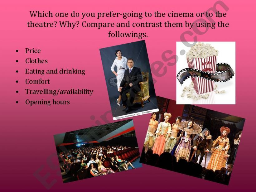 Theatre/cinema powerpoint