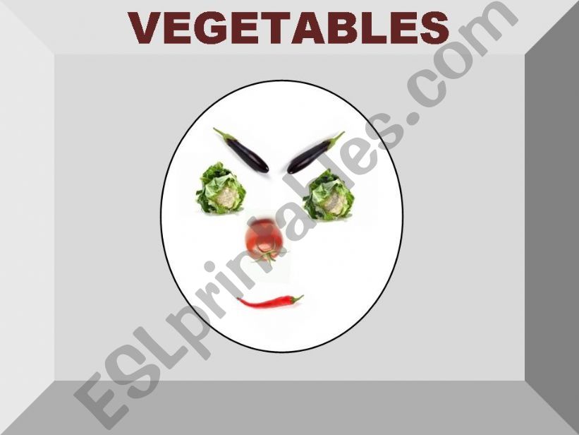VEGETABLES powerpoint