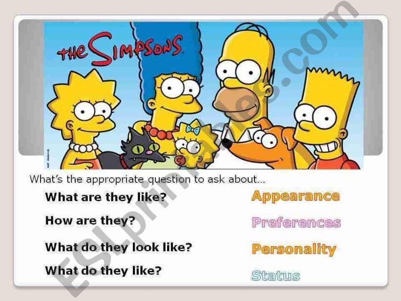Describing people 1 (appearance)