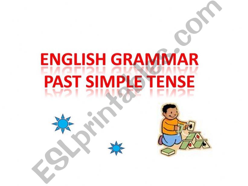 PAST SIMPLE TENSE powerpoint