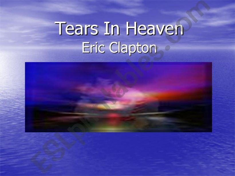 Tears In Heaven powerpoint