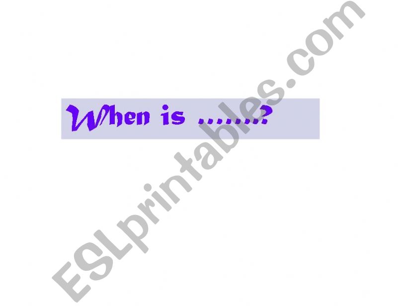 Telling dates-part 1 powerpoint
