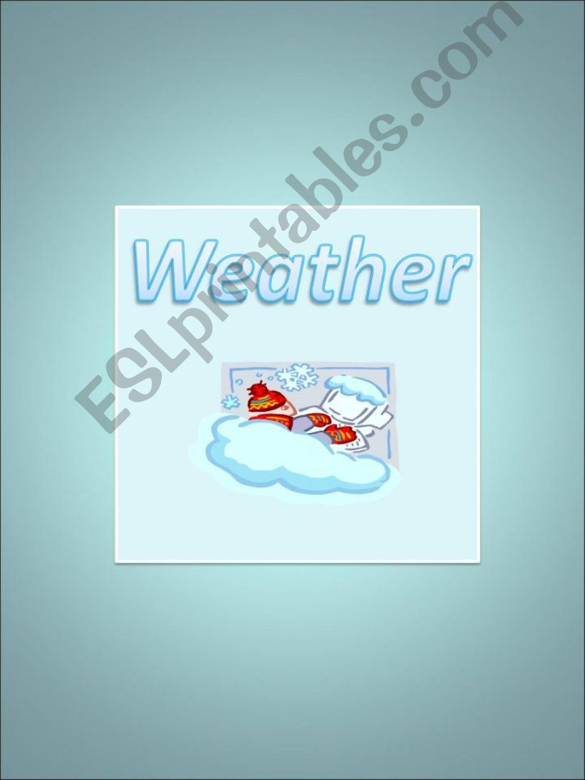 weather powerpoint