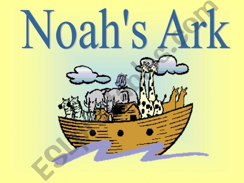Noahs Ark powerpoint