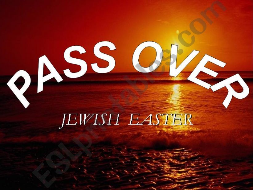 Passover powerpoint